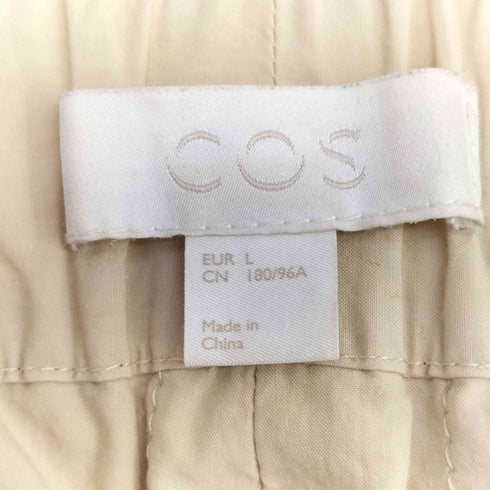 コス COS コットン テーパード ドローストリング パンツ メンズ L