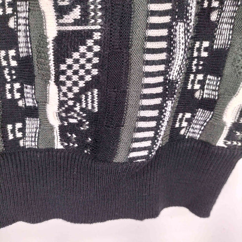 モノマート MONO-MART S/S 3Dケーブルニット メンズ JPN:L