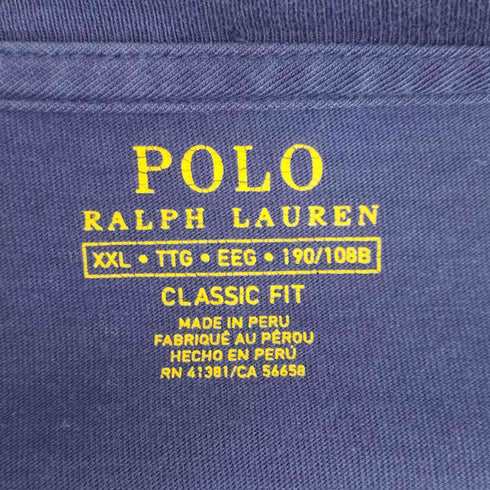 ポロラルフローレン POLO RALPH LAUREN ロゴプリント S/S Tシャツ メンズ JPN:XXL