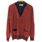 トーガビリリース TOGA VIRILIS TOGA ARCHIVES WOOL JACQUARD KNIT CARDIGAN ウール ジャガード ニット カーディガン ラメ レーヨン混 スナップボタン メンズ JPN:48