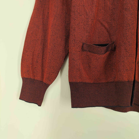 トーガビリリース TOGA VIRILIS TOGA ARCHIVES WOOL JACQUARD KNIT CARDIGAN ウール ジャガード ニット カーディガン ラメ レーヨン混 スナップボタン メンズ JPN:48