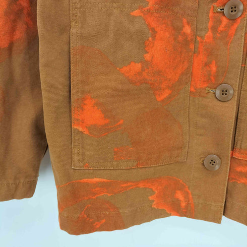 ステューシー Stussy Printed Chore Coat 'Clay' レディース import:S