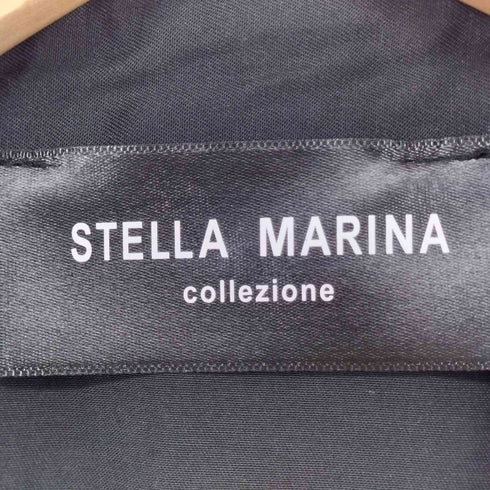 stella marina 切替 シャツワンピース レディース