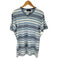 エポカウォモ Epoca uomo Vネック ボーダー S/S TEE メンズ 50