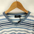 エポカウォモ Epoca uomo Vネック ボーダー S/S TEE メンズ 50