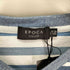 エポカウォモ Epoca uomo Vネック ボーダー S/S TEE メンズ 50
