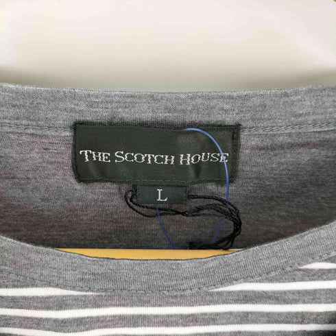 ザスコッチハウス The Scotch House ヘンリーネック カシミヤ混 ニット メンズ L