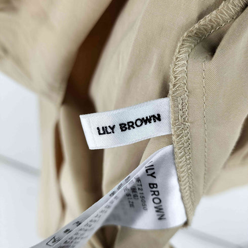 リリーブラウン Lily Brown セパレートバリモアカラーシャツ レディース ONE SIZE