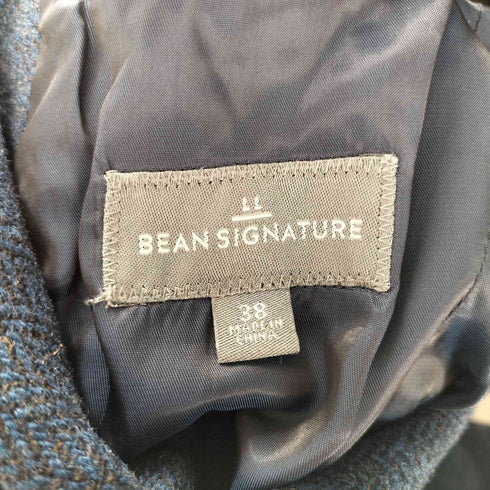 エルエルビーンシグネチャー L.L.Bean SIGNATURE ヘリンボーン 2Bテーラードジャケット メンズ US:38