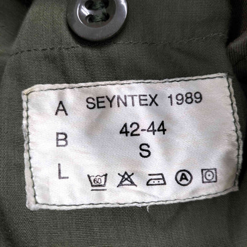 ユーロミリタリー Euro military ベルギー軍 SEYNTEX 1989 ミリタリーコート メンズ JPN:S