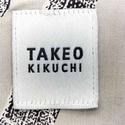 タケオキクチ TAKEO KIKUCHI レーヨンフラワープリントシャツ メンズ JPN:2