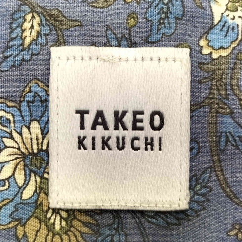 タケオキクチ TAKEO KIKUCHI フローラルパターン 総柄プリント シャツ メンズ JPN:2