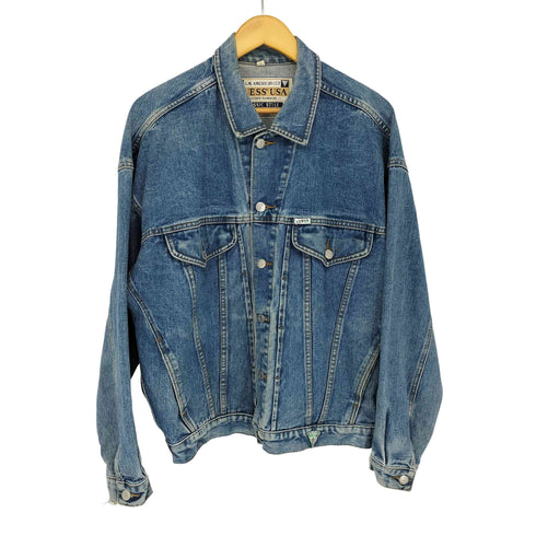 ゲス GUESS 90s デニムトラッカージャケット メンズ JPN:M