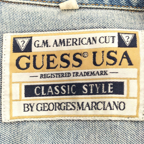 ゲス GUESS 90s デニムトラッカージャケット メンズ JPN:M
