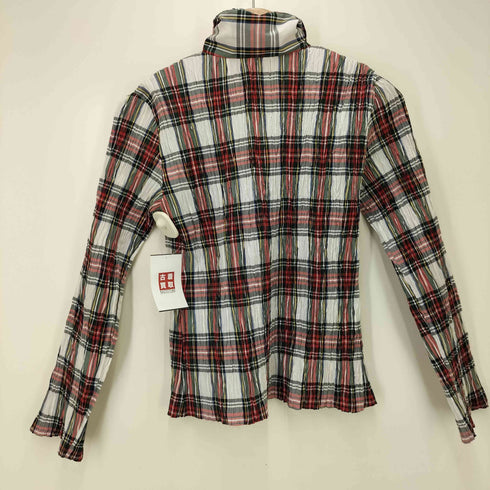 JUST BIGI ランダムプリーツ タータンチェック シャツ/ワンピース セットアップ レディース 31A