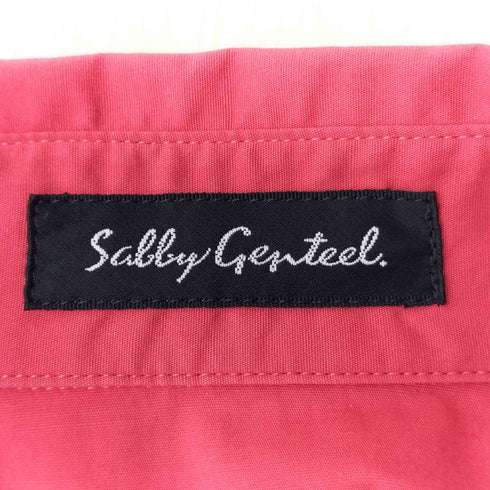 sabby genteel 変形 コットンシャツ レディース import:L