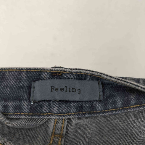 FEELING XU JENS デザインデニムパンツ Y2K メンズ
