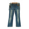 AFFLICTION パッチ加工 フレアデニムパンツ y2k レディース 28