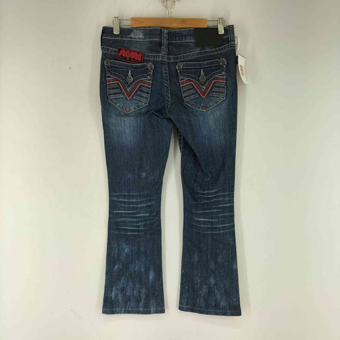 AFFLICTION ダメージ加工 フレアデニムパンツ y2k レディース 28