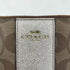 コーチ COACH PVC Signature Stripe Wristlet Wallet レディース FREE
