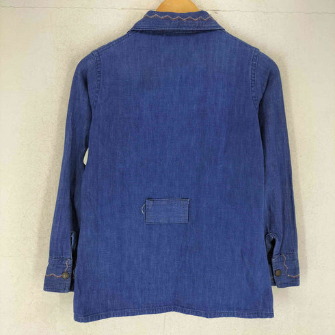 70s~ メキシコ製 刺繍デニムジャケット レディース DE:32