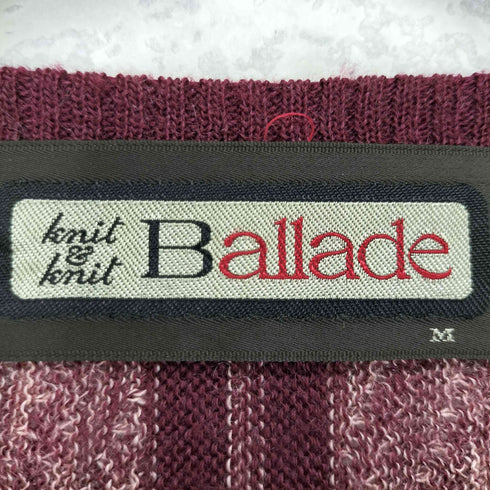 Ballade ウールVネックニット メンズ JPN:M