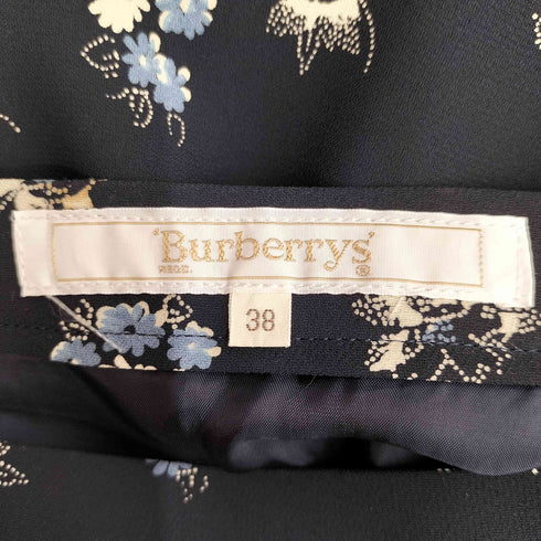 バーバリーズ BURBERRYS 90S 花柄 スカート レディース JPN:38