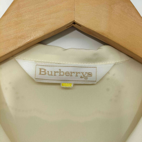 バーバリーズ BURBERRYS 襟レース 装飾ボタン シャツブラウス レディース 7R
