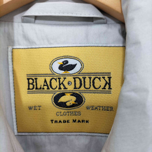 BLACK DUCK 比翼 ステンカラーコート レディース