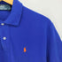 ポロバイラルフローレン Polo by RALPH LAUREN ポニー刺繍 コットン サイドスリット ポロシャツ メンズ import:S