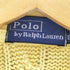 ポロバイラルフローレン Polo by RALPH LAUREN ポニー刺繍 ケーブル編み ニットポロ レディース import:XS