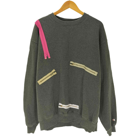 チャンピオン Champion champion eco authentic プルオーバー スウェット ジップ レディース XL