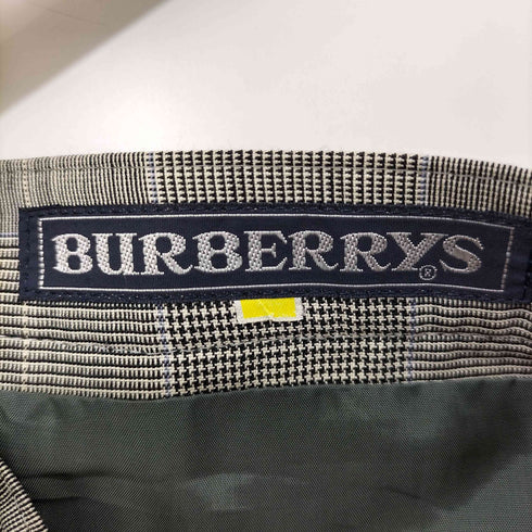 バーバリーズ BURBERRYS ウール グレンチェック バックプリーツ スカート レディース 7AR