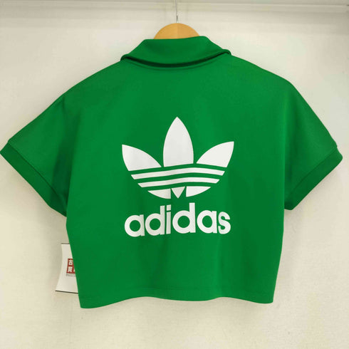 アディダス adidas アディカラー クラシックス オーバーサイズ クロップ ポロTシャツ レディース XS-M