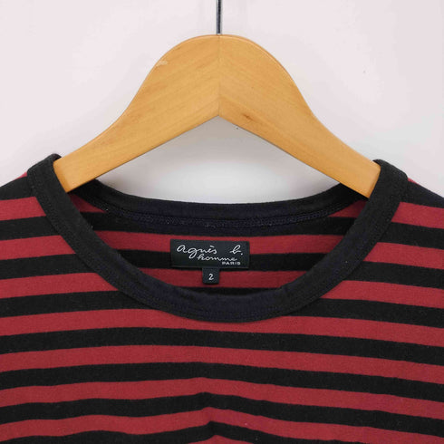 アニエスベーオム Agnes b.homme J008 TS ボーダー Tシャツ メンズ 2