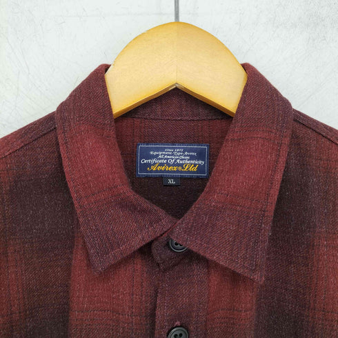 アヴィレックス AVIREX チェック柄 L/S シャツ メンズ JPN:XL