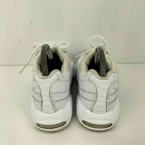 ナイキ NIKE W AIR MAX 95 WHITE/WHITE-METALLIC SILVER レディース JPN:25