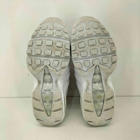 ナイキ NIKE W AIR MAX 95 WHITE/WHITE-METALLIC SILVER レディース JPN:25