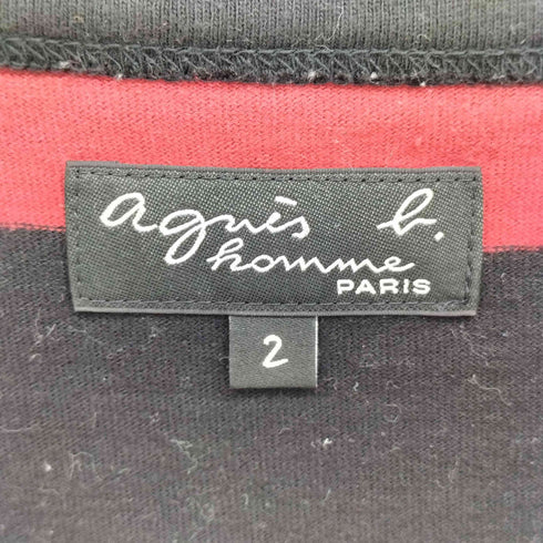 アニエスベーオム Agnes b.homme J019 TS ボーダーTシャツ メンズ 2