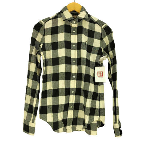 ポロラルフローレン POLO RALPH LAUREN バッファローチェック ポニー刺繍 ネルシャツ レディース import:XS
