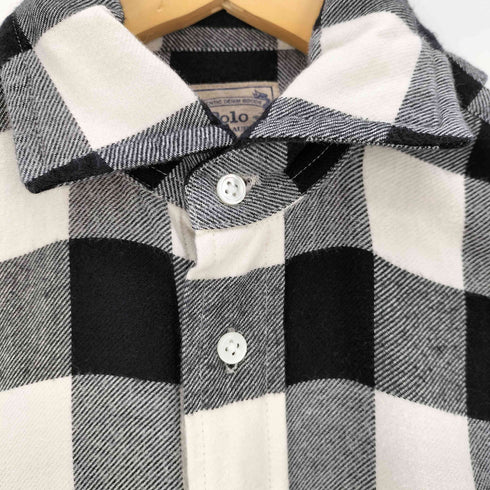 ポロラルフローレン POLO RALPH LAUREN バッファローチェック ポニー刺繍 ネルシャツ レディース import:XS