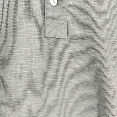 ポロバイラルフローレン Polo by RALPH LAUREN コットン ヘンリーネックTシャツ レディース import:XS
