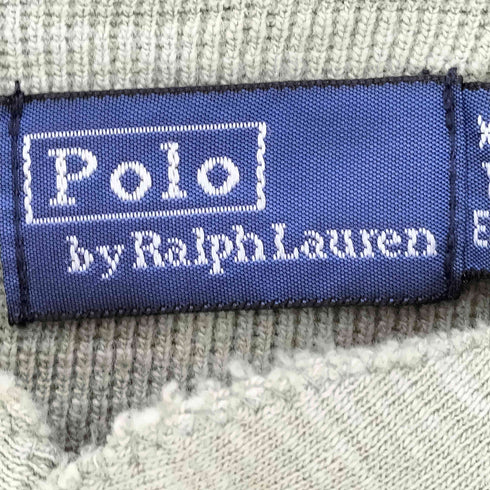 ポロバイラルフローレン Polo by RALPH LAUREN コットン ヘンリーネックTシャツ レディース import:XS