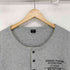 アヴィレックス AVIREX ハニカムワッフル長袖ヘンリーネックTシャツ メンズ JPN:XL