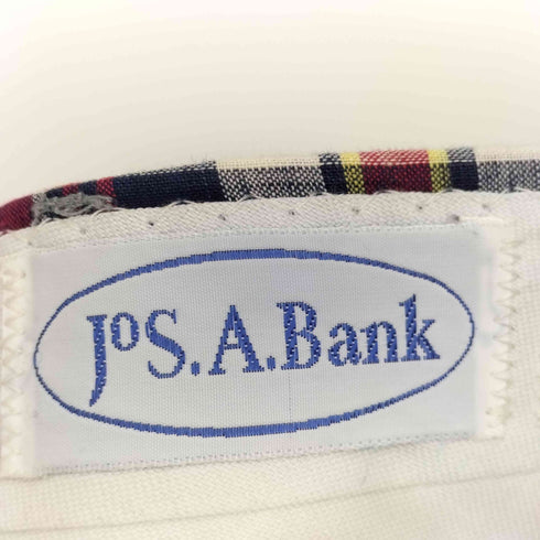 ジョスエーバンク Jos A Bank 80S ロケットTALONジップ マドラスチェック パッチワークパンツ メンズ