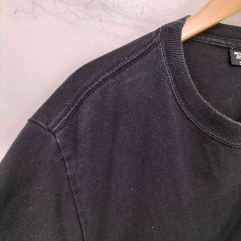 アヴィレックス AVIREX 両面プリントロゴ L/S カットソー メンズ JPN:XL