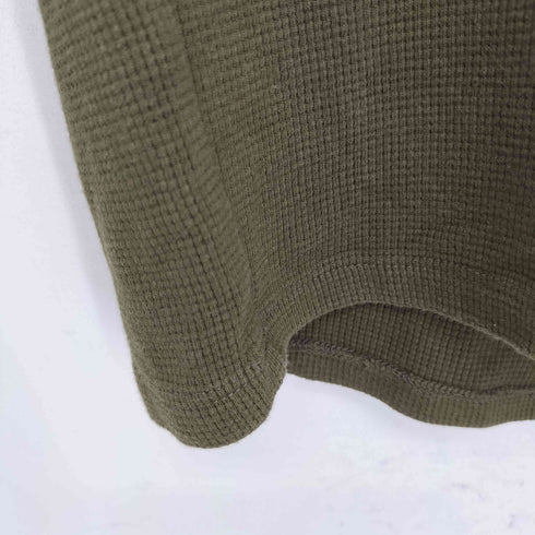 アヴィレックス AVIREX 両面プリント ワッフル L/S ミリタリー カットソー メンズ JPN:XL