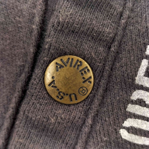 アヴィレックス AVIREX Top Gun Stand ZIP Sweat メンズ JPN:XL