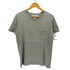 レミレリーフ REMI RELIEF 杢柄 霜降り コットン ポケット Tシャツ メンズ JPN:M