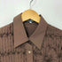 シャレブラン Chalet Blanc フラワーモチーフ ピンタック シャツ レディース JPN:9号